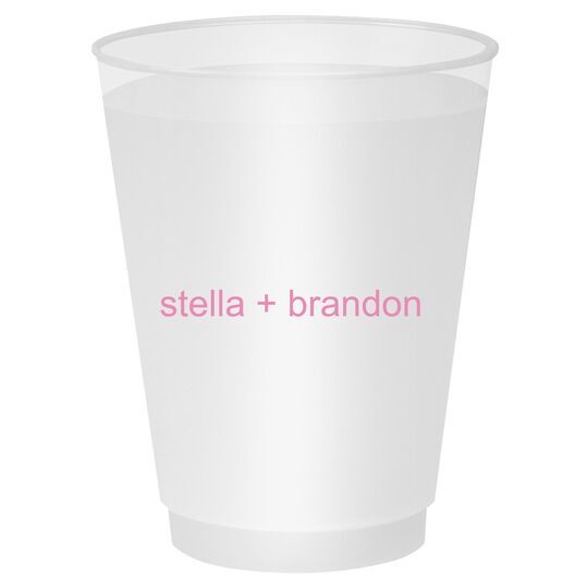 Our True Love Shatterproof Cups